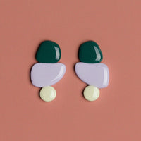 Pendientes Candy Green / Blue