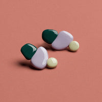 Pendientes Candy Green / Blue