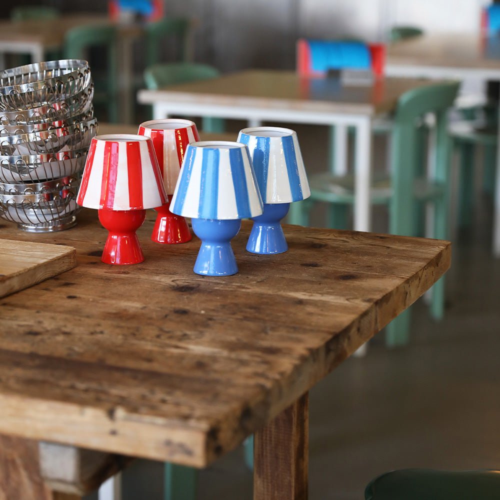 Cantine Candle Holder Blue