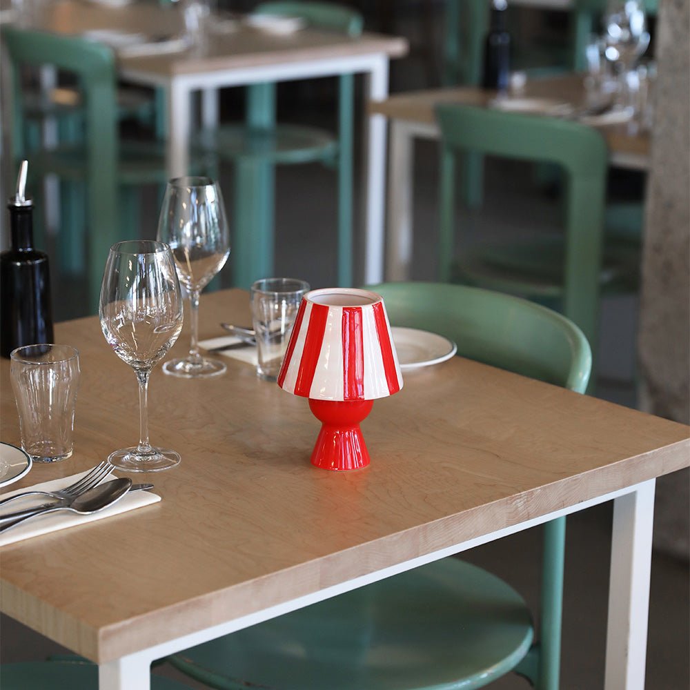 Cantine Candle Holder Red