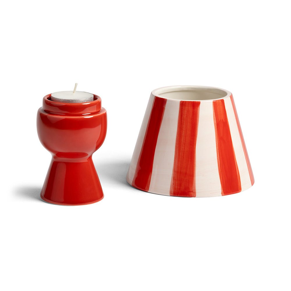 Cantine Candle Holder Red