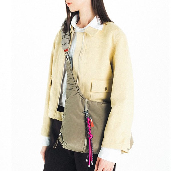 Cloud Hobo Medium Moss Tech Sateen