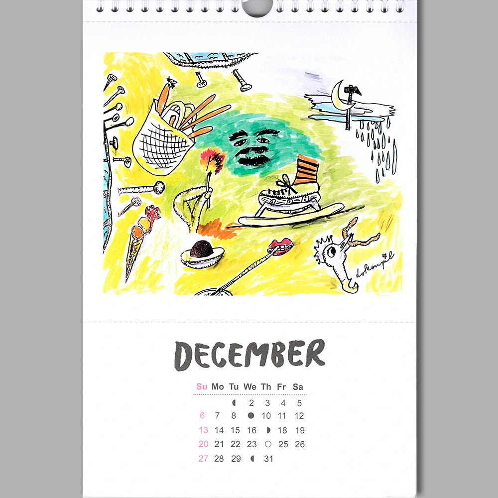 Jiri Georg Dokoupil – Calendario 2026