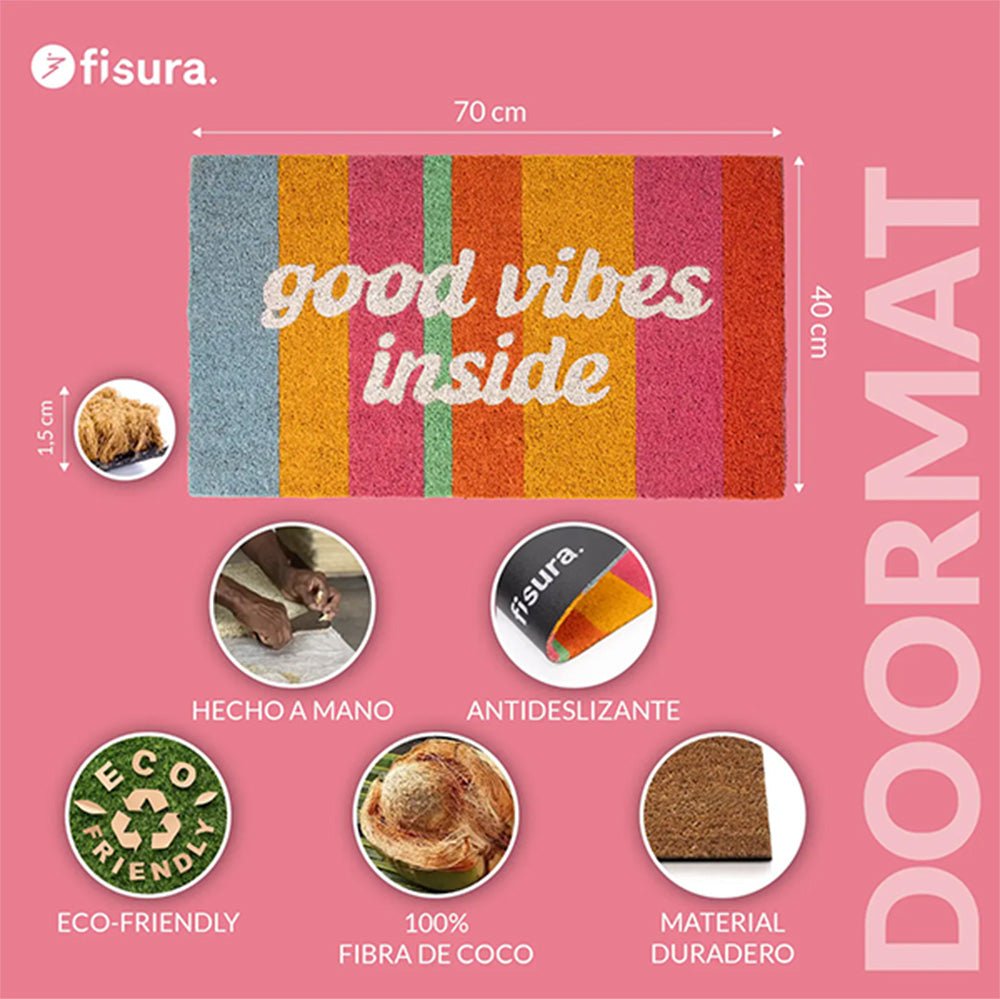 Felpudo Good Vibes Inside
