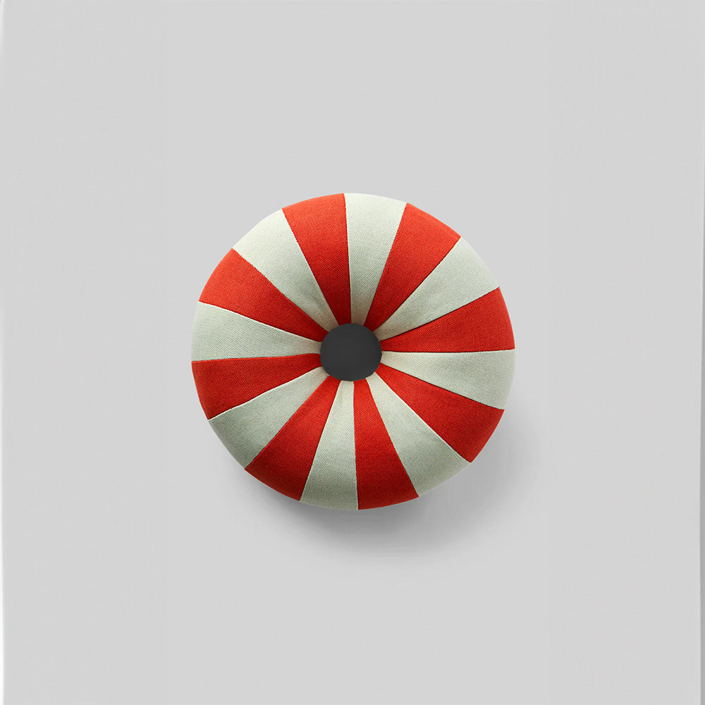 Cojín Float Rojo / Menta