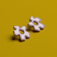 Pendientes Floral Lavender