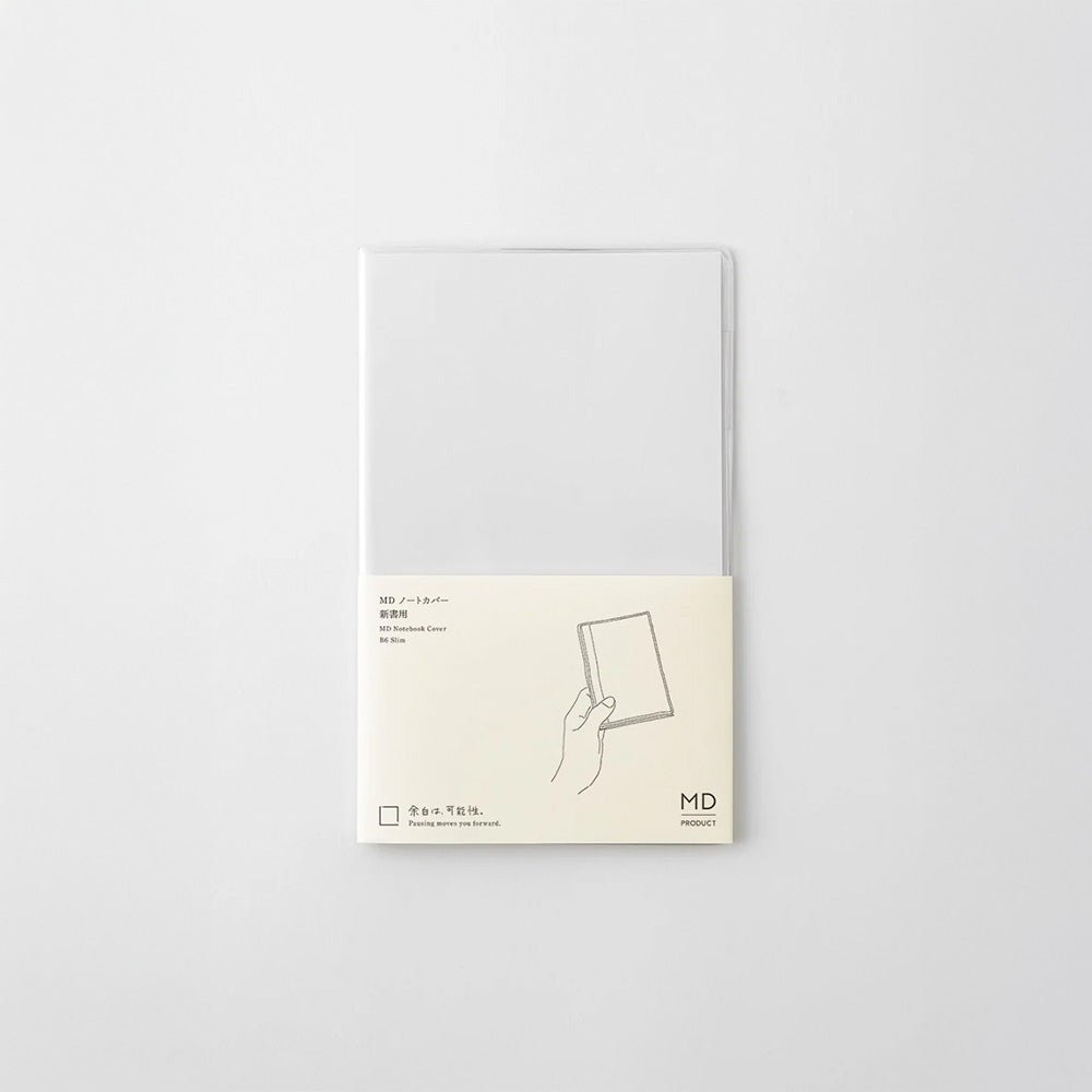 MD Notebook Cover B6 Slim Clear