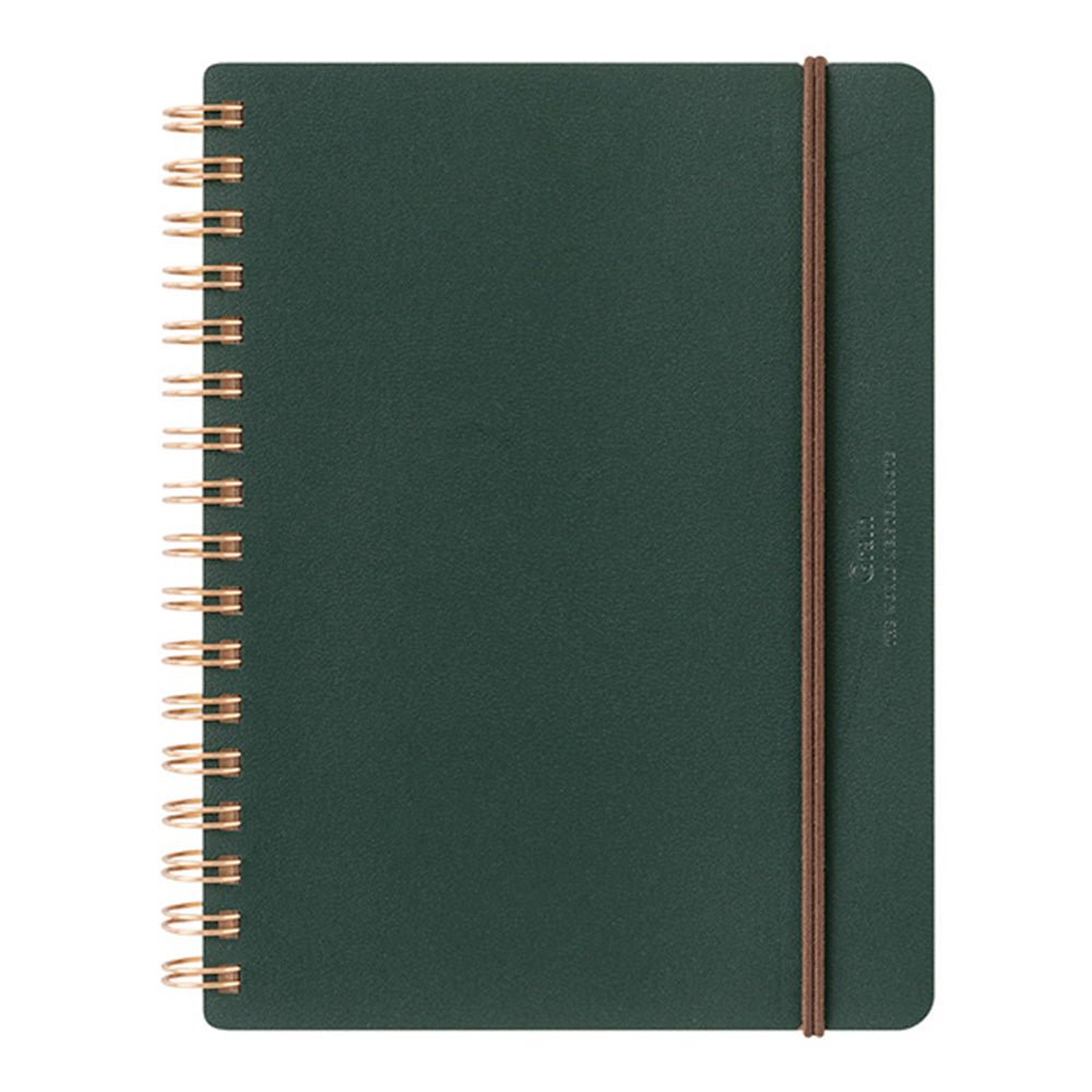Cahier à spirales WM Grain Variante B6 Vert