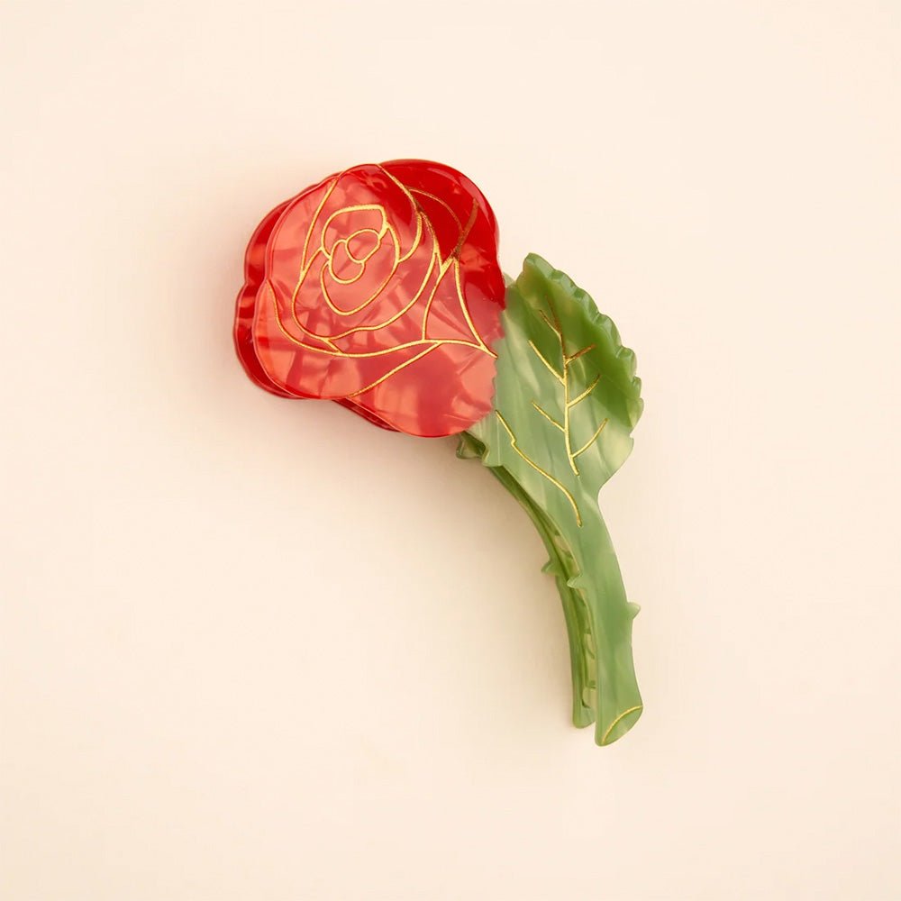 Hair Clip Rose