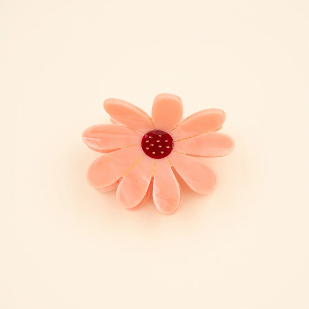 Hair Clip Pink Flower