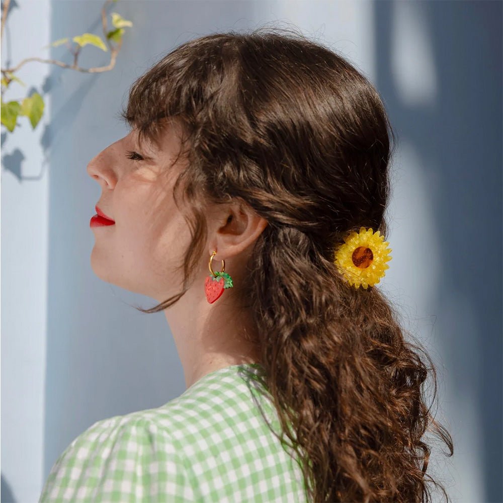 Hair Clip Sunflower