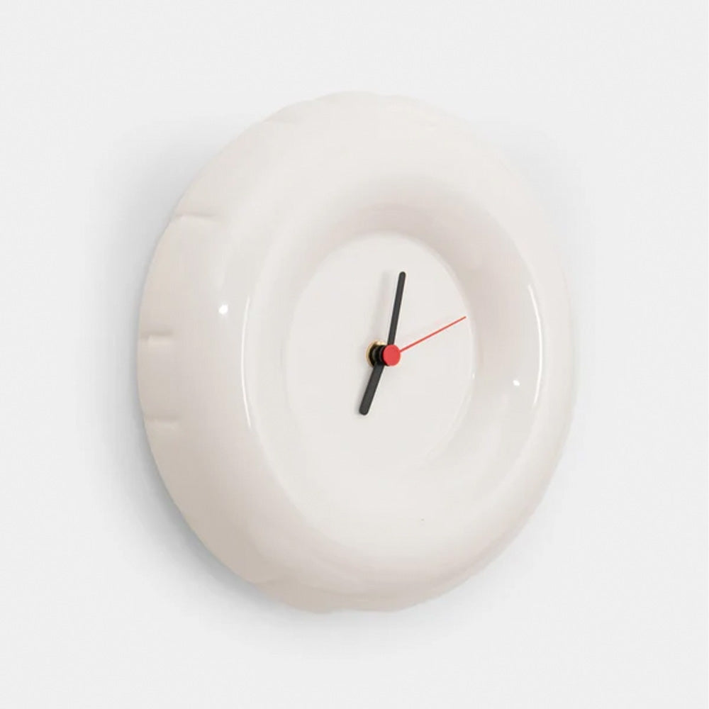 Horloge Murale Holly Bone Gloss
