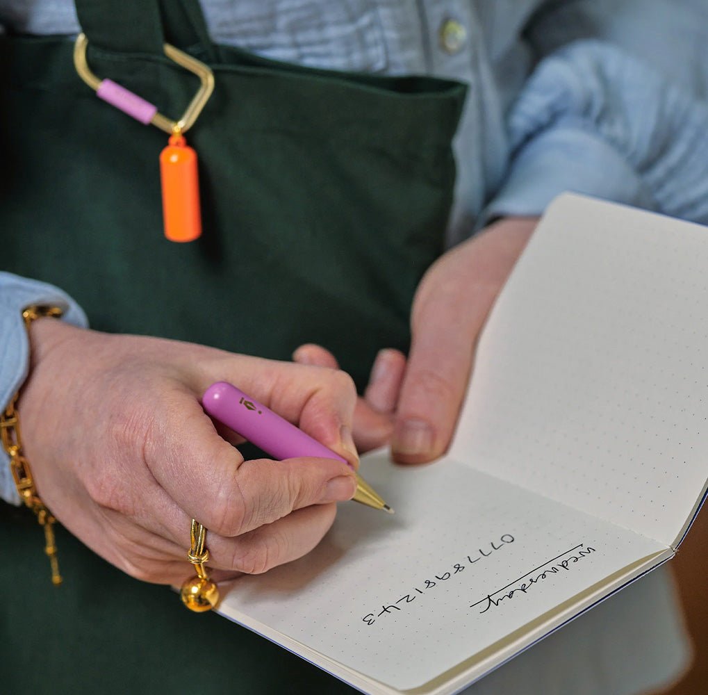 Keychain Pen - Turquoise / Blue