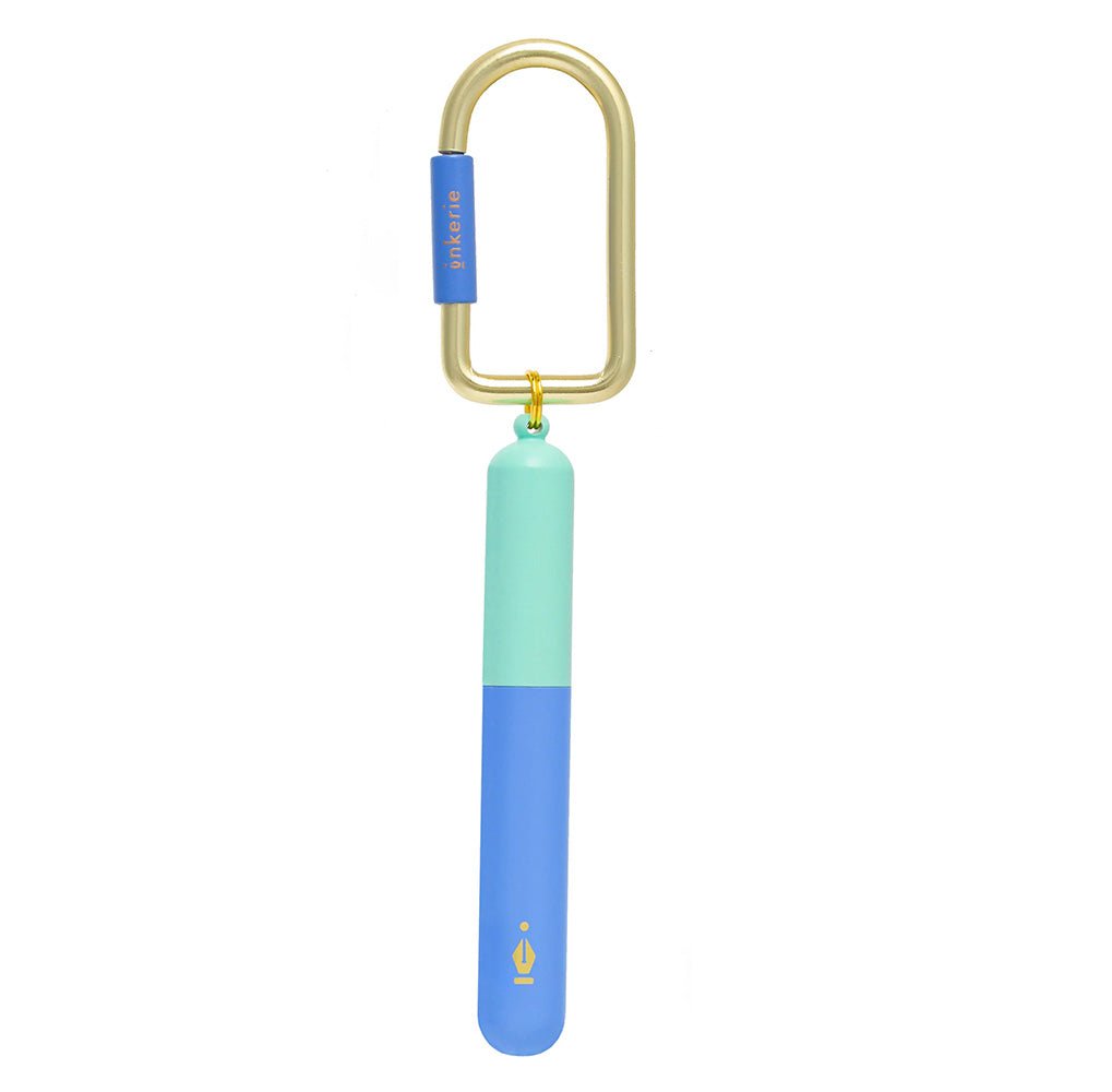 Keychain Pen - Turquoise / Blue