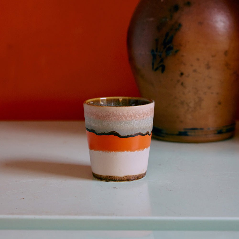 70s Ceramics: Coffee Mugs - Surreal (set de 6)