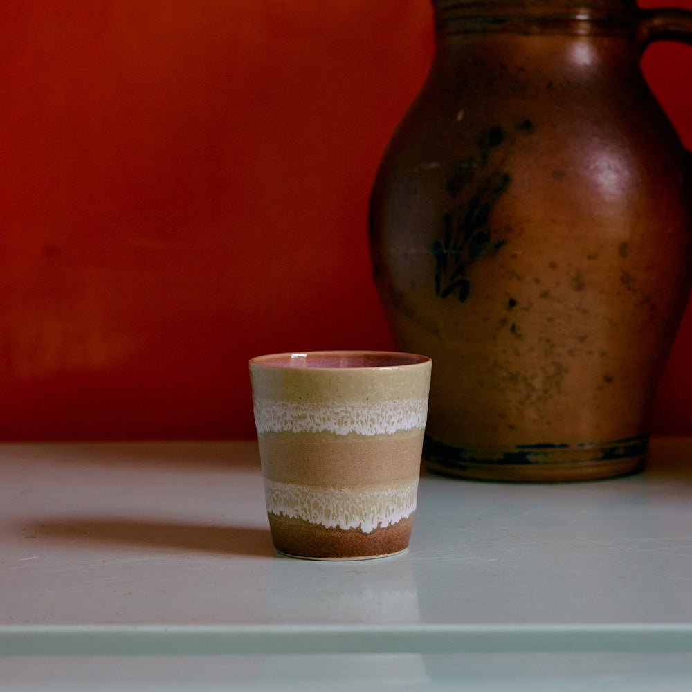 70s Ceramics: Coffee Mugs - Surreal (set de 6)