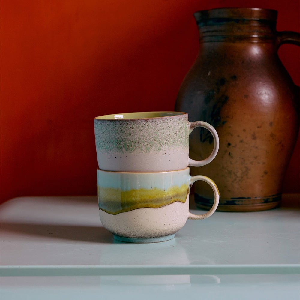 70s Ceramics: Tasses à thé - Neo (lot de 2)