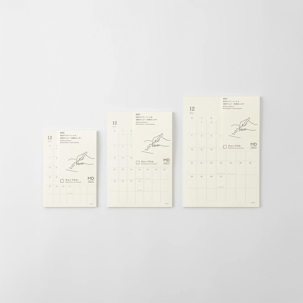 MD Diary Sticker M 2027