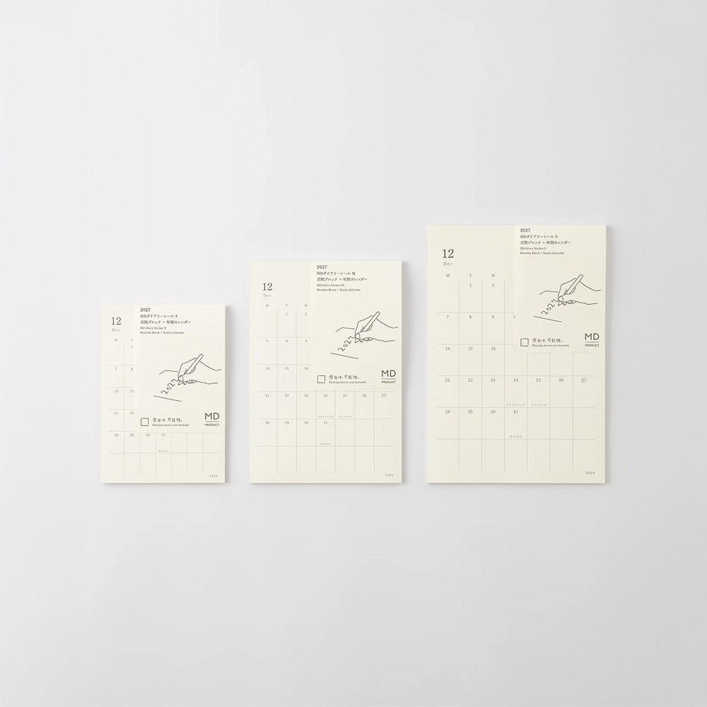 MD Diary Autocollant M 2027