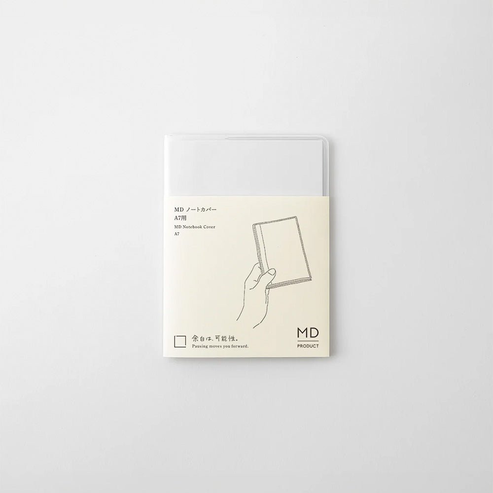 MD Notebook Cover A7 Clear