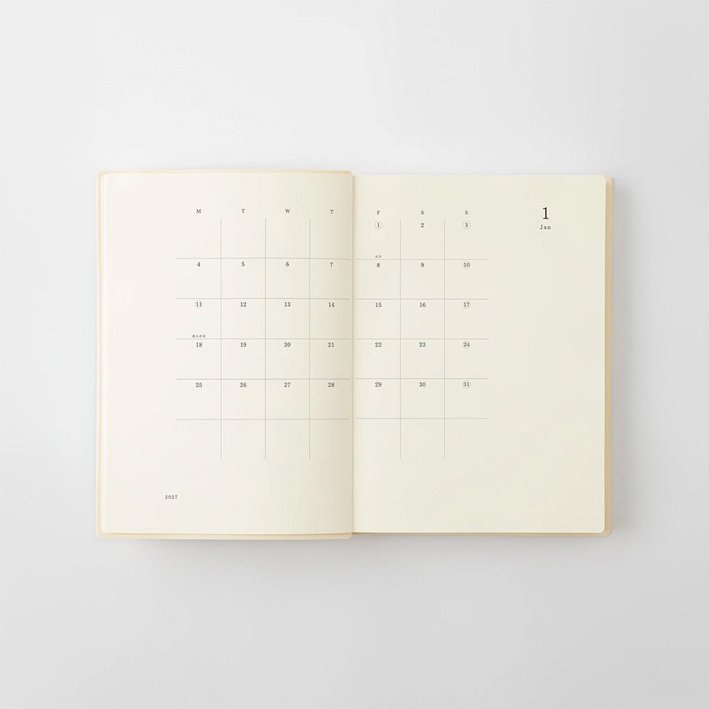 MD Agenda Notebook Diary A5 1Day 1Page 2027