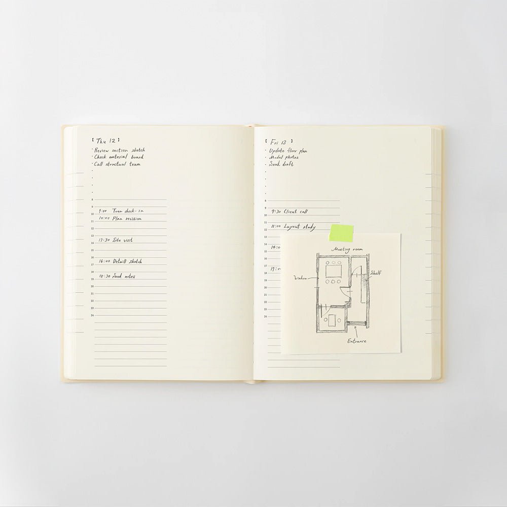 MD Agenda Notebook Diary A5 1Day 1Page 2027