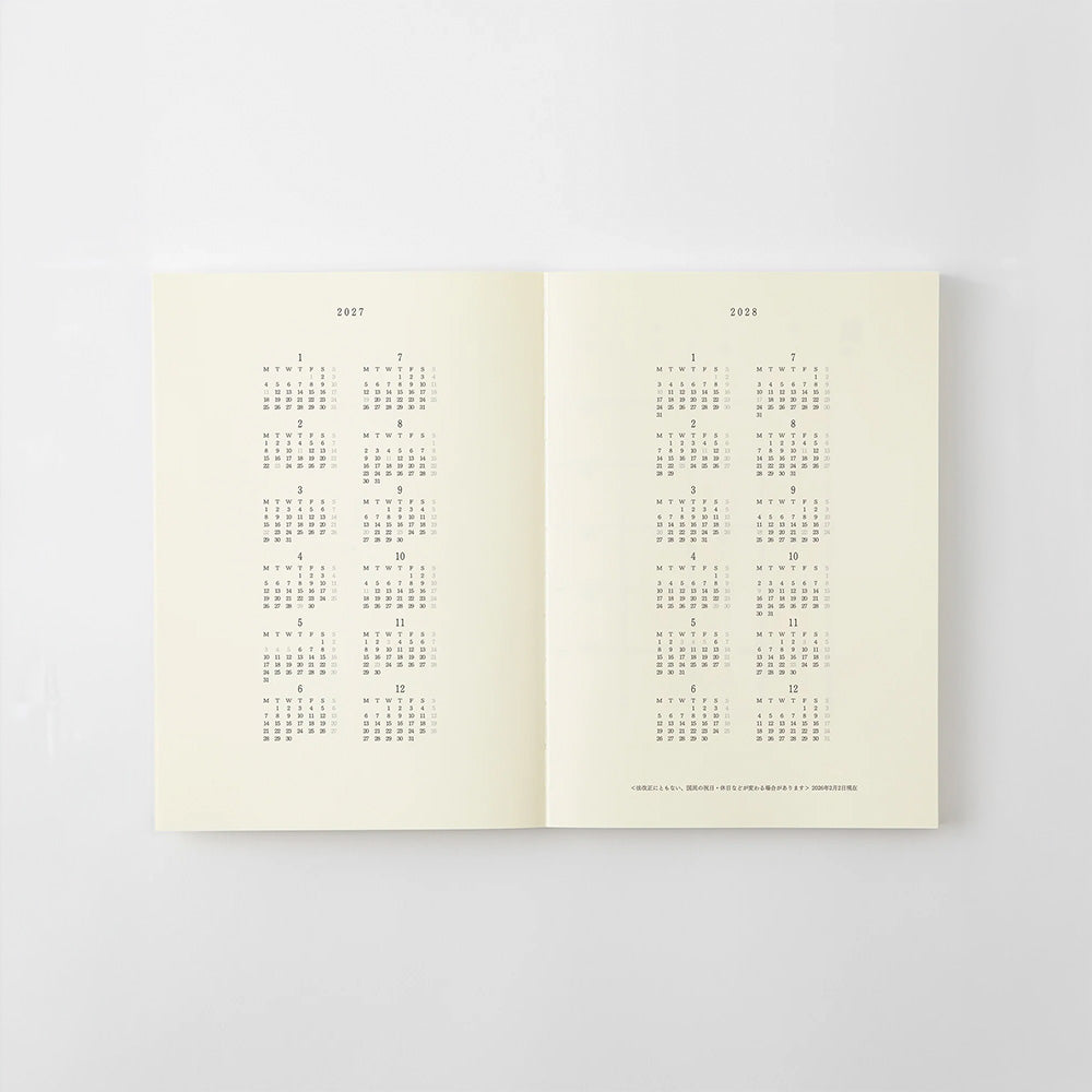 MD Notebook Diary A5 2027