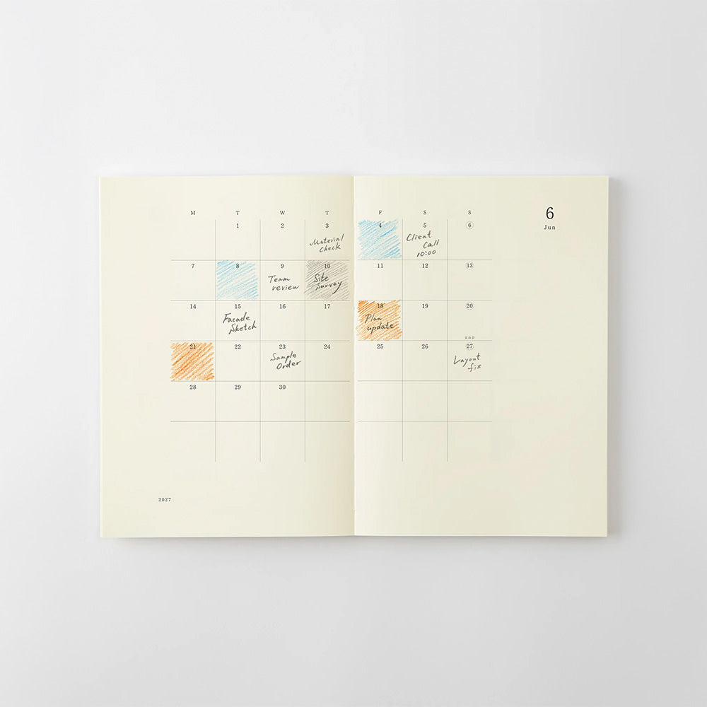 MD Notebook Diary A5 2027
