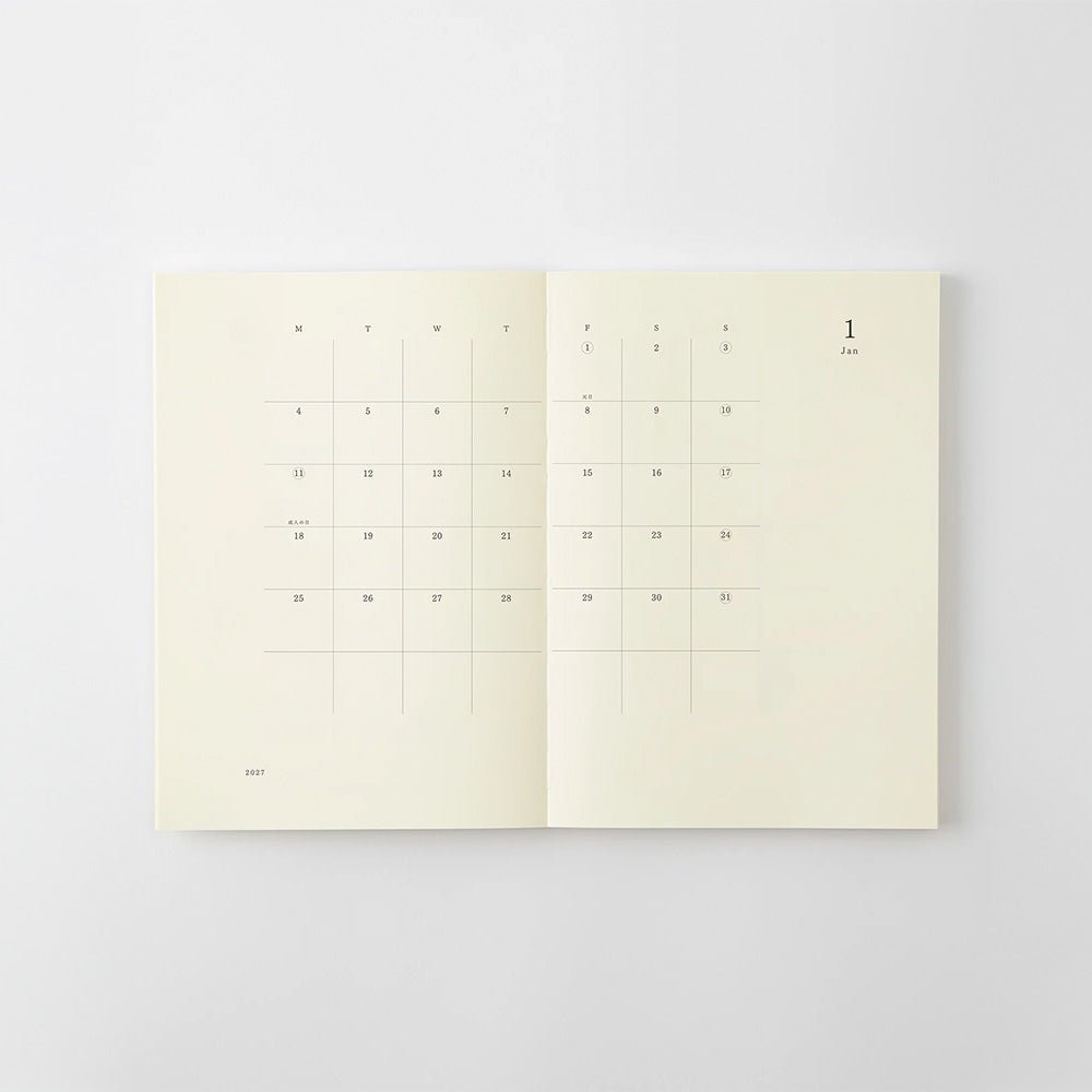MD Agenda Notebook Diary A5 2027