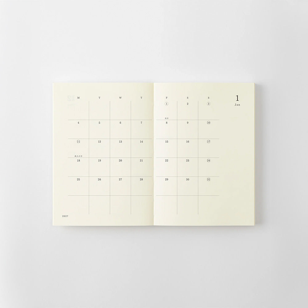 MD Notebook Diary A6 2027