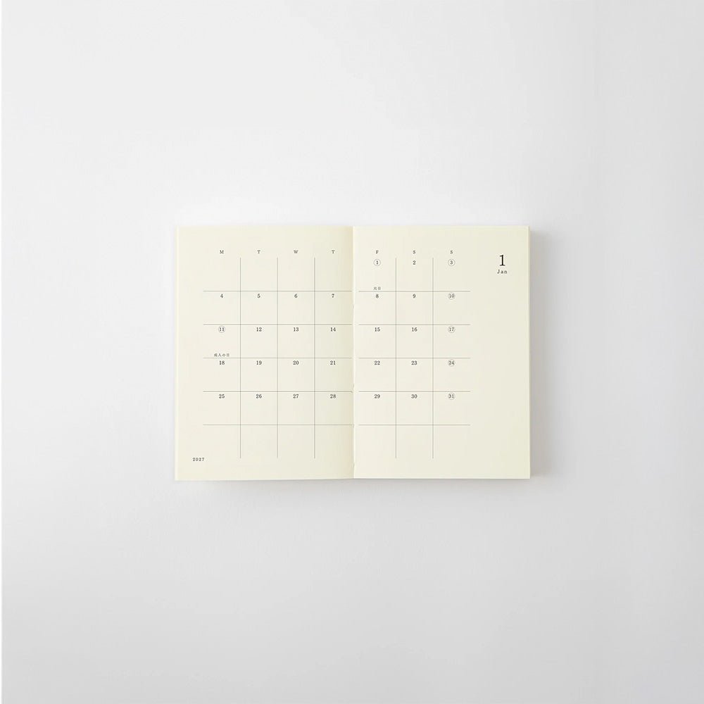 MD Agenda Notebook Diary A7 2027