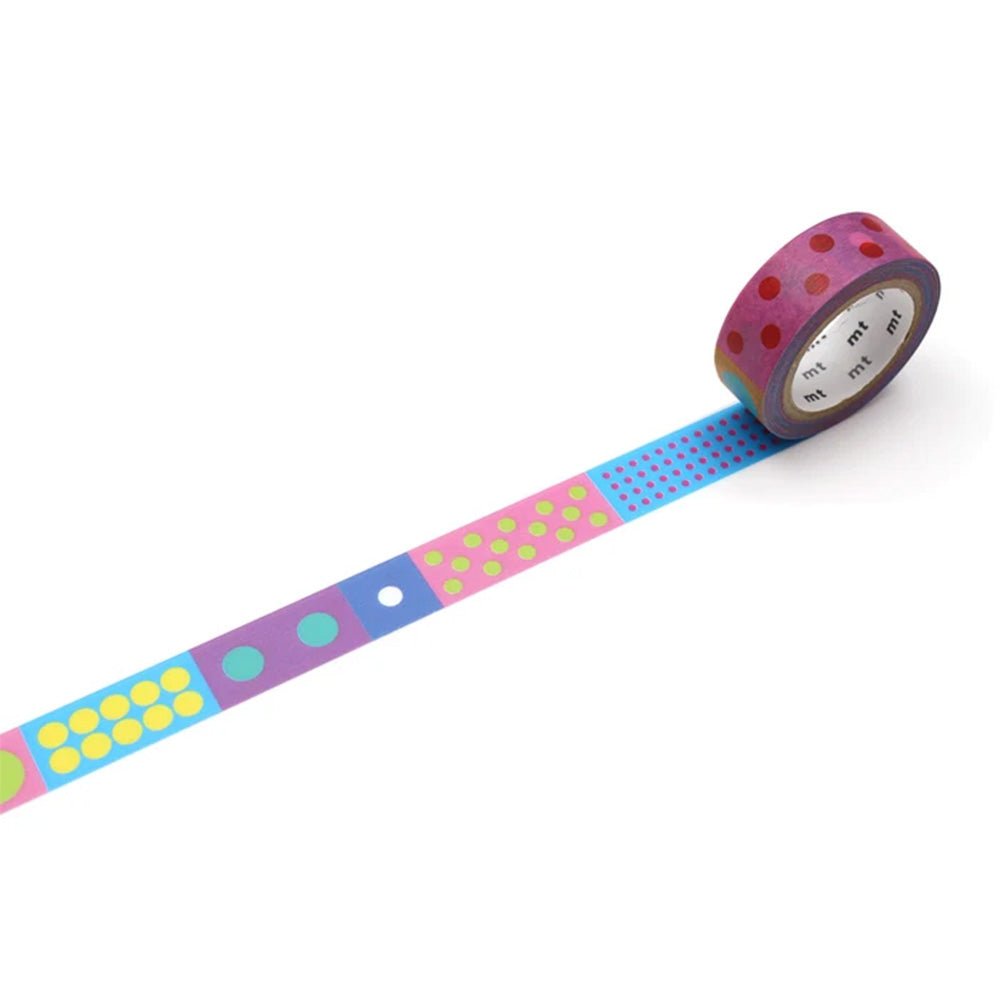 Ruban adhésif Kapitza Polka Dot Vivid