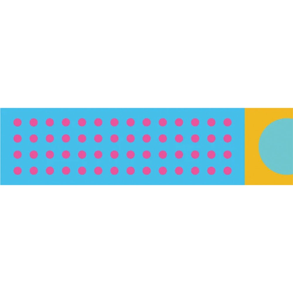 Ruban adhésif Kapitza Polka Dot Vivid