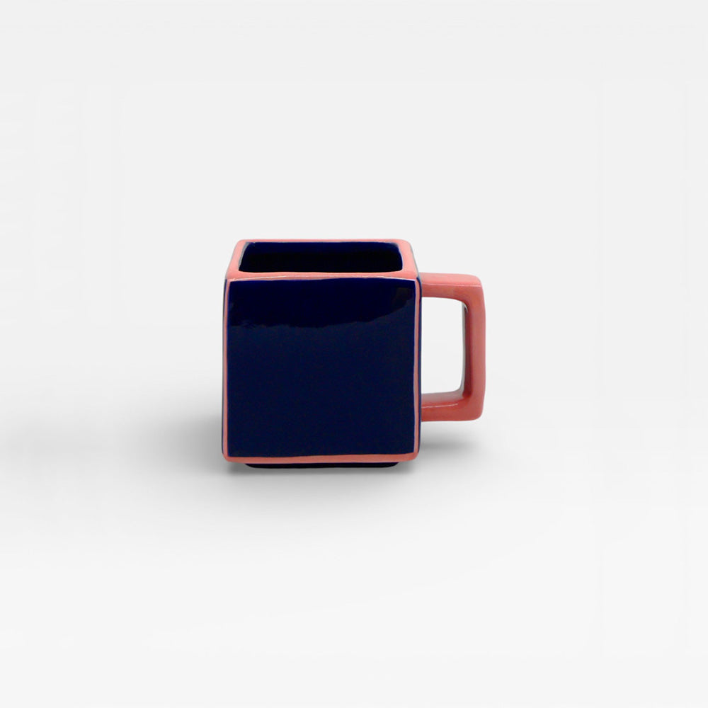 Mug Tile Blue / Pink