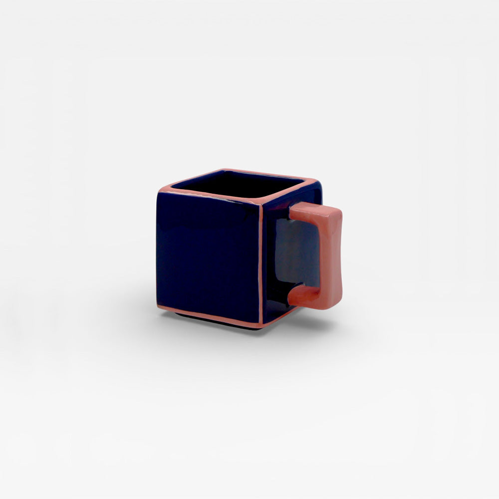 Mug Tile Blue / Pink