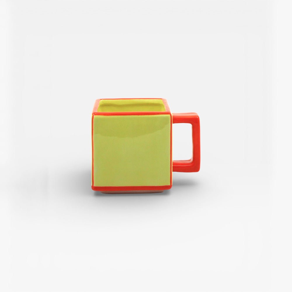 Taza Tile Amarillo / Naranja