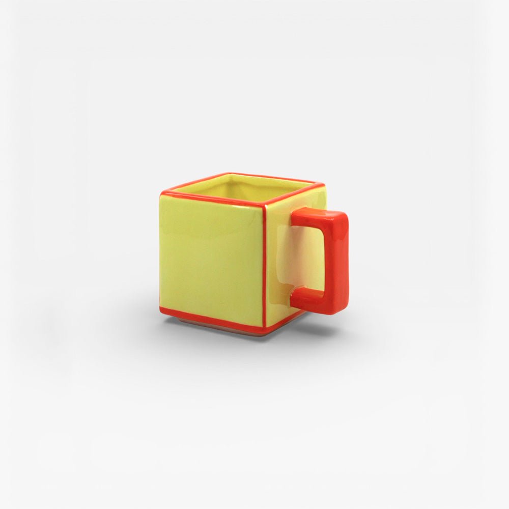 Taza Tile Amarillo / Naranja
