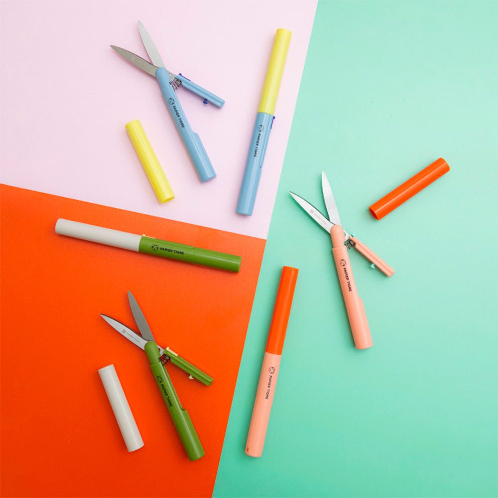 Pocket Scissors Orange Bubble