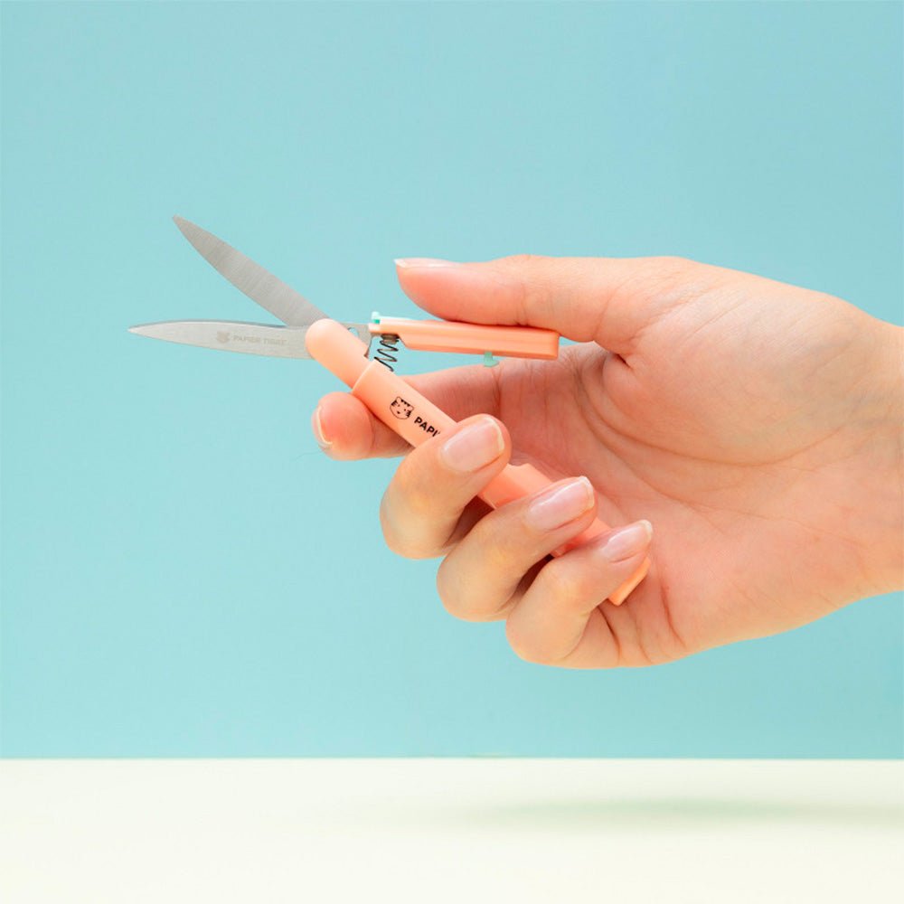 Pocket Scissors Orange Bubble