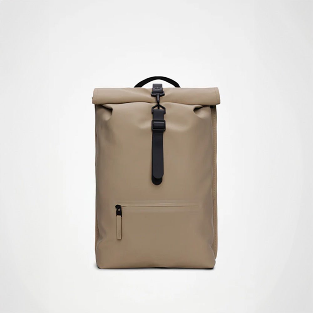 Rolltop Rucksack Beige