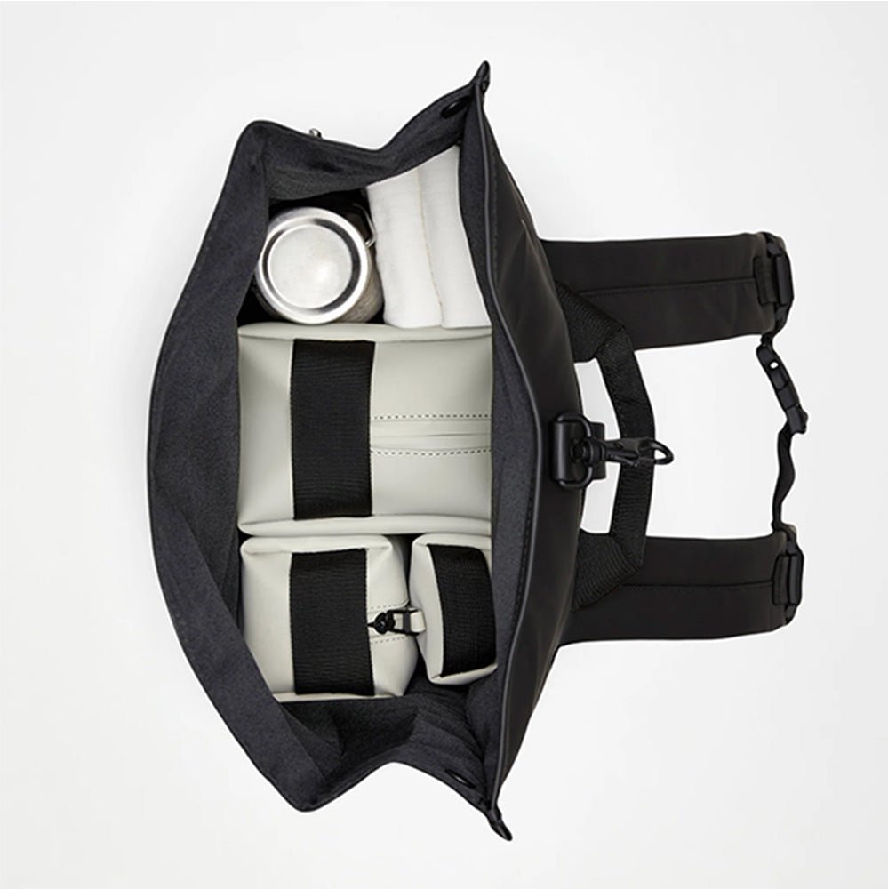 Rolltop Rucksack Beige