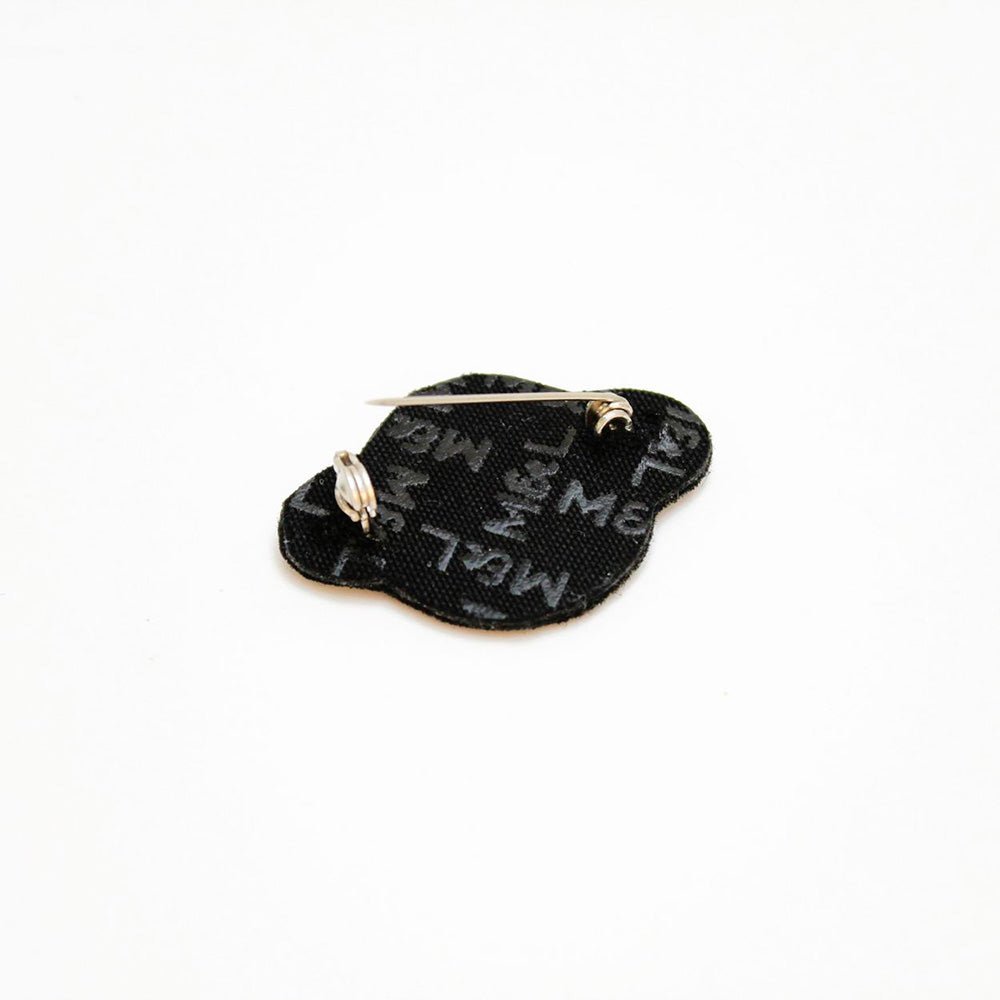 Saturn Embroidered Brooch