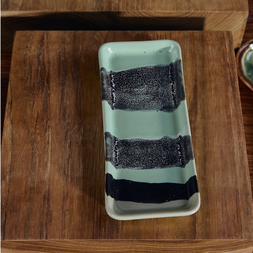 70s Ceramics: Small Dish - River