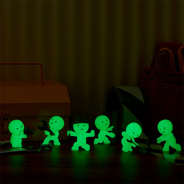 Smiski Glow in the Dark Construction Series