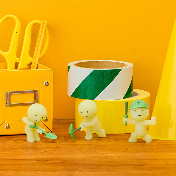 Smiski Glow in the Dark Construction Series