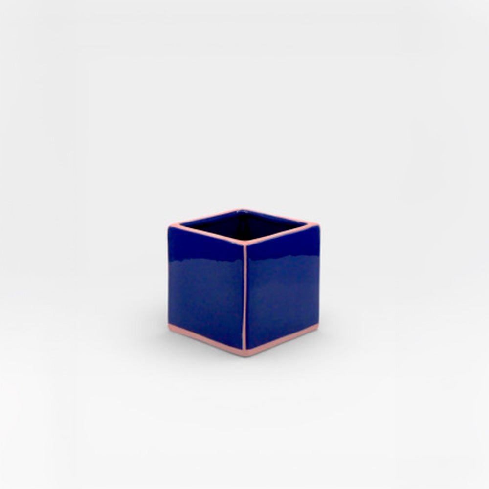 Vase Tile Simple Blue / Pink