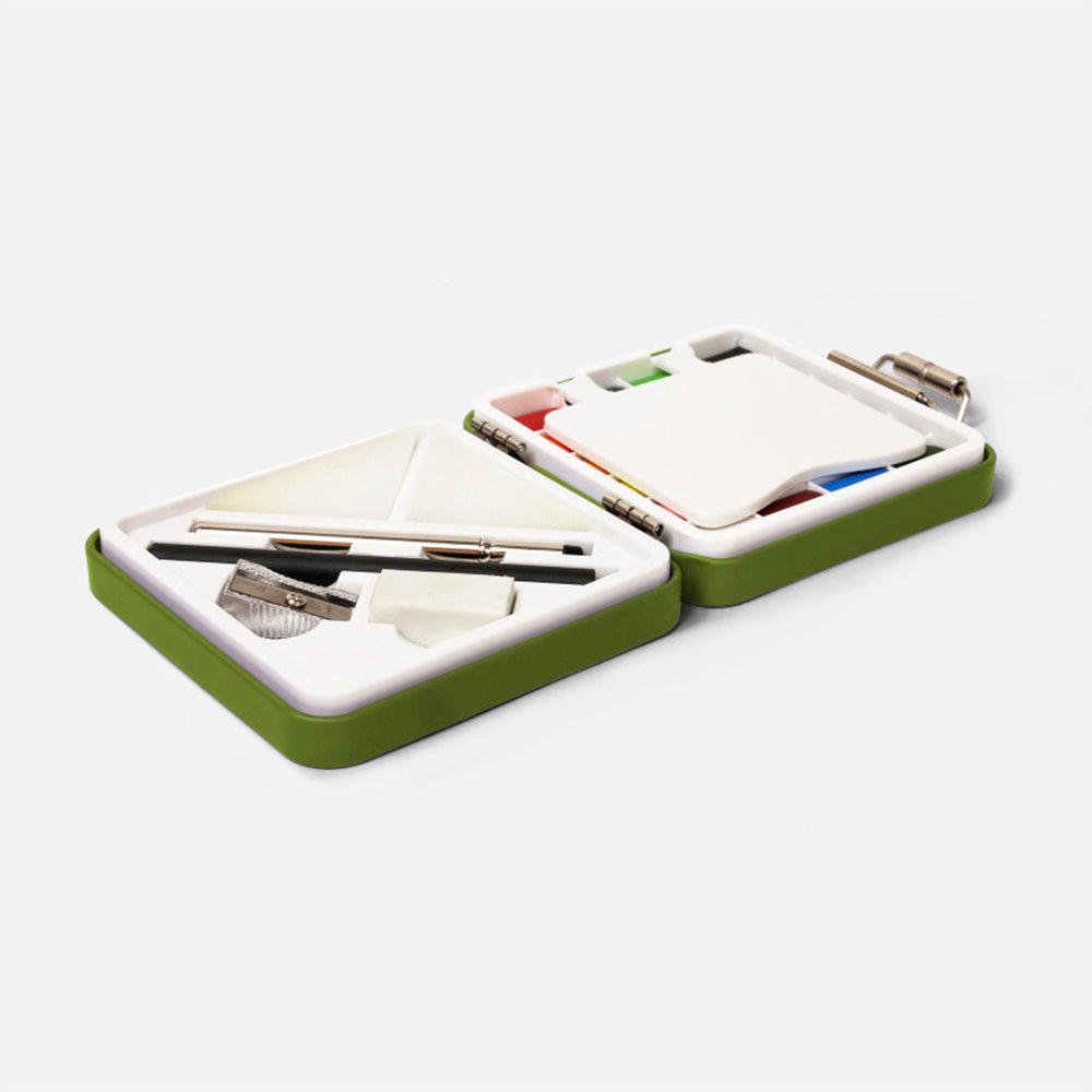 Kit d'aquarelle de voyage Olive