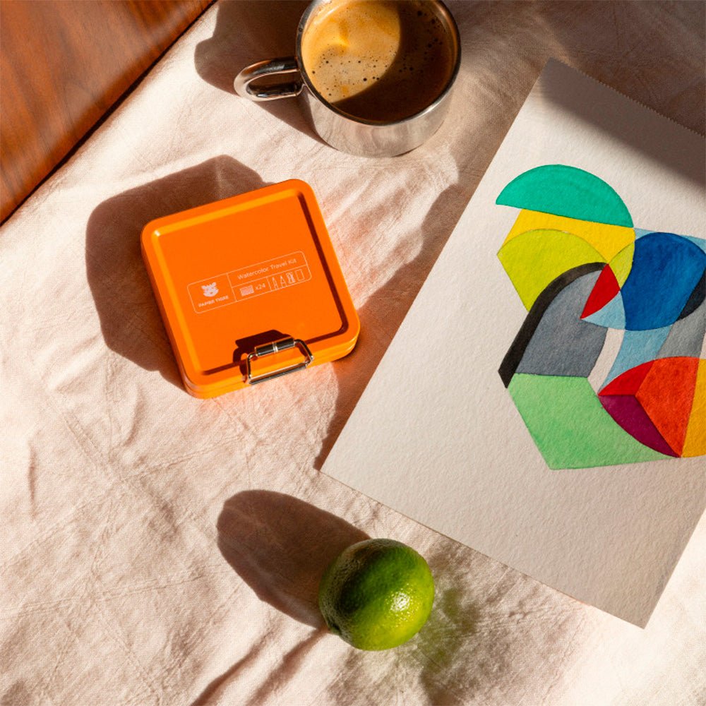 Watercolor Traveler Kit Orange
