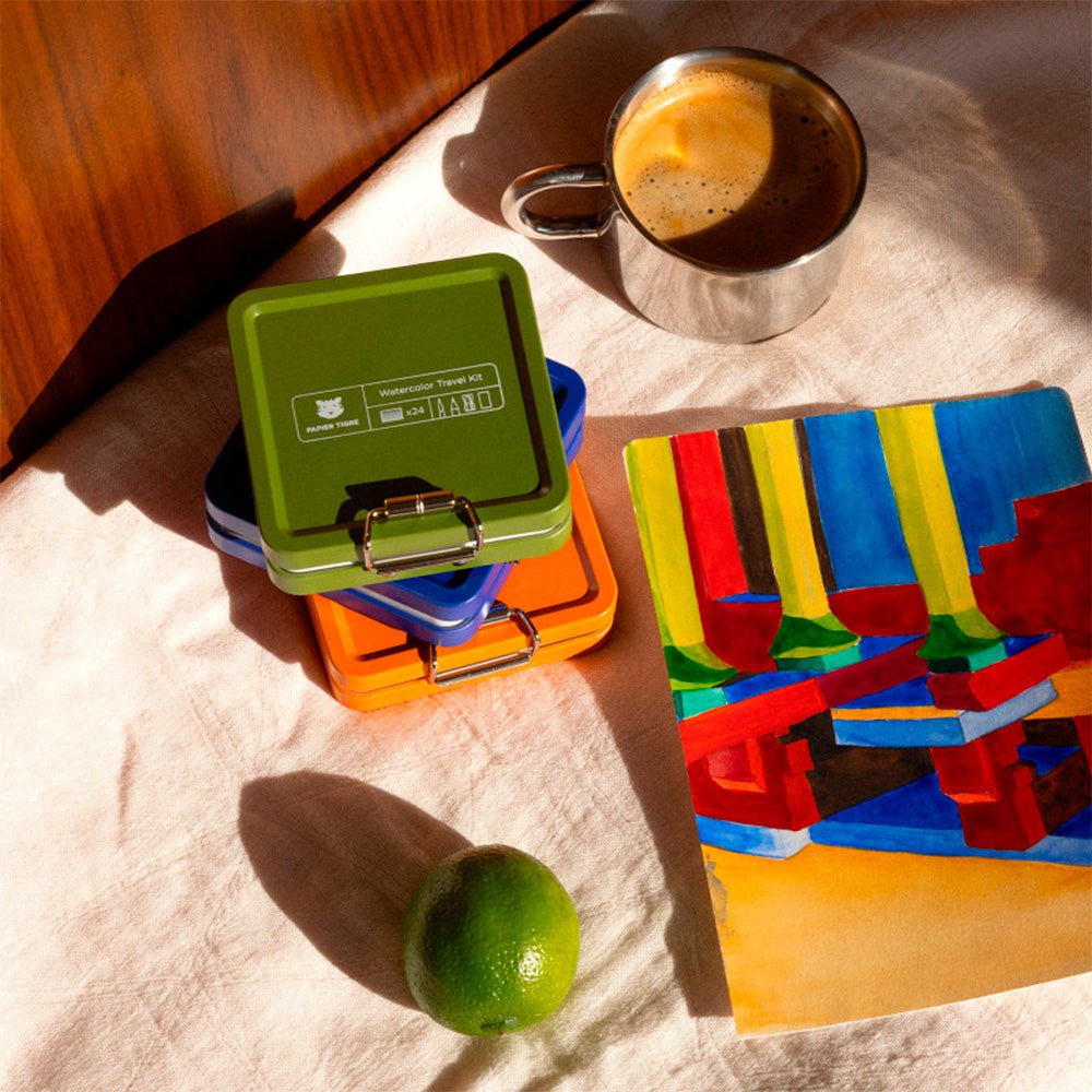 Watercolor Traveler Kit Orange