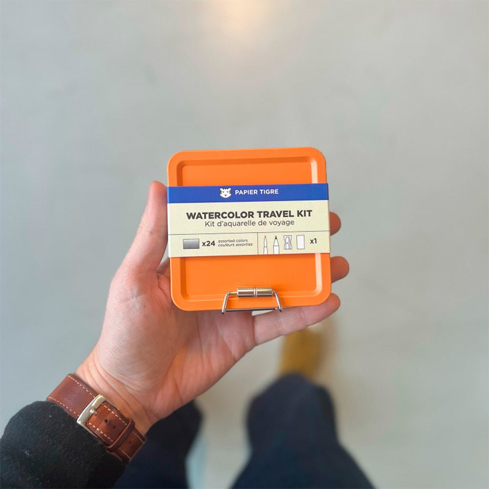 Watercolor Traveler Kit Orange